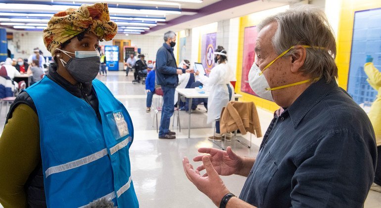 Covid, pauvreté, conflits : l’humanité peut surmonter ces épreuves, déclare Guterres dans ses voeux pour le Nouvel An